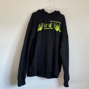 Billie Eilish Happier Than Ever Tour 2022 Hoodie XL